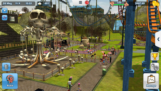 RollerCoaster Tycoon 3 iPhone pic0