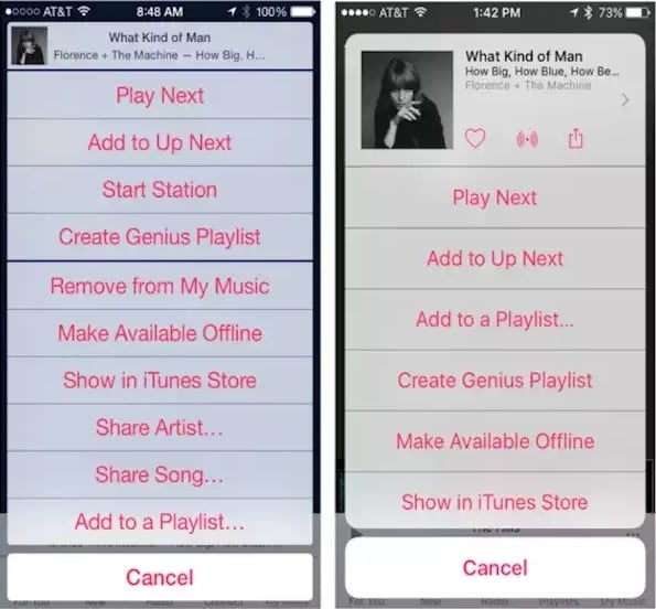 Apple Music con design migliorato e funzioni più accessibili in iOS 9