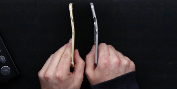 La scocca di iPhone 6s sottoposta a bend test mostra risultati straordinari