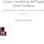 Apple semplifica le prenotazioni online dei Workshop