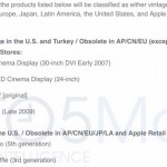 Prodotti vintage e obsoleti: Apple abbandonerà presto il supporto per Apple TV, iPod e Cinema Display