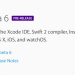 Apple ha rilasciato Xcode 7 beta 6