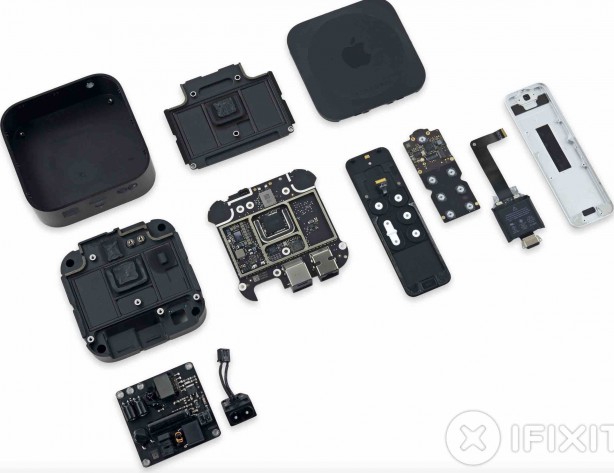 iFixit smonta la nuova Apple TV e il nuovo Siri Remote