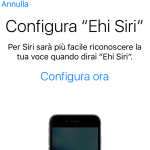 In iOS 9 c’è una funzione di voice training che aiuta il riconoscimento vocale di Siri