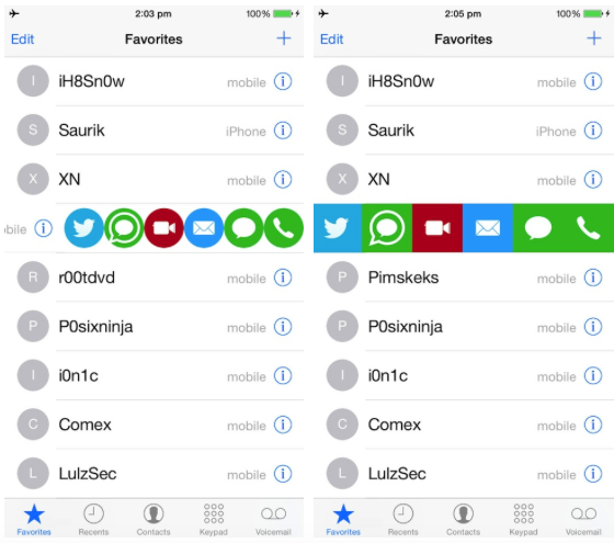 Phone++ aggiunge funzioni social all’app Telefono – Cydia