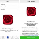 Super Hexagon gratis con l’applicazione Apple Store