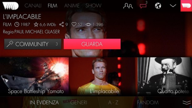 VVVVID: la piattaforma dei contenuti TV approda su iPhone