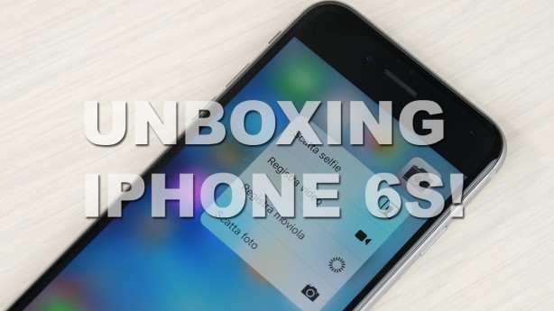 Unboxing iPhone 6s di iPhoneItalia.com – VIDEO