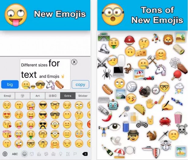 New Emoji: tastiera con numerose emoji, tra le app più vendute su App Store