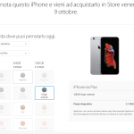 Apple attiva il “Prenota e Ritira” per iPhone 6s in Italia: affrettavi, le scorte sono limitate!