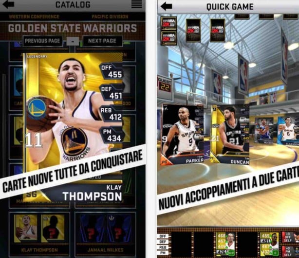 My NBA 2K16: la companion app per NBA 2K16 arriva su iOS