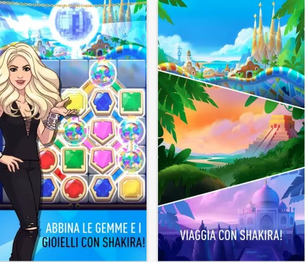 Love Rocks starring Shakira: nuovo match-3 game dagli autori di Angry Birds