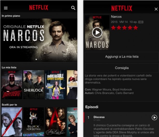 L’app di Netflix è già disponibile su App Store