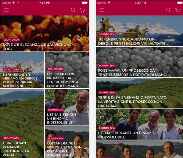 Nuove app per lo shopping online: Tannico dedicata ai vini e Shoppable al design