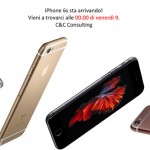 C&C Consulting conferma la notte bianca per il lancio di iPhone 6s a Bari e non solo! Ci saremo anche noi…