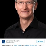 Tim Cook sarà presente all’Università Bocconi di Milano il 10 novembre