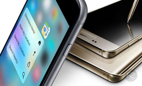 Appare in rete un confronto tra iPhone 6S Plus e Galaxy Note 5