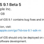 Apple rilascia la beta 5 di iOS 9.1
