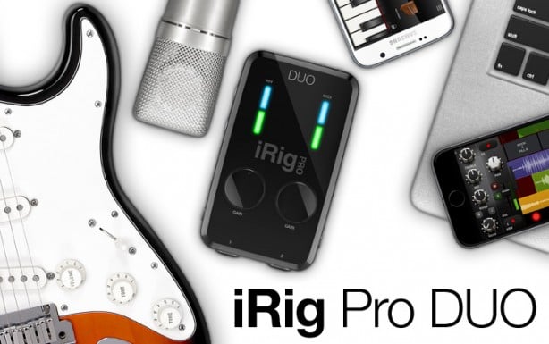 IK Multimedia lancia iRig Pro DUO, l’interfaccia audio-Midi per dispositivi iOS