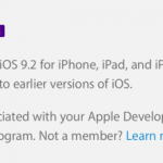 Apple rilascia la prima beta di iOS 9.2