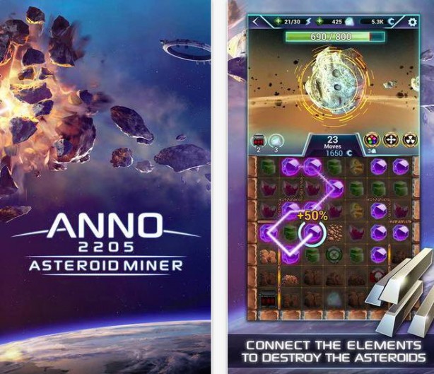 Anno 2205: Asteroid Miner – Su App Store arriva un nuovo gioco “spaziale”