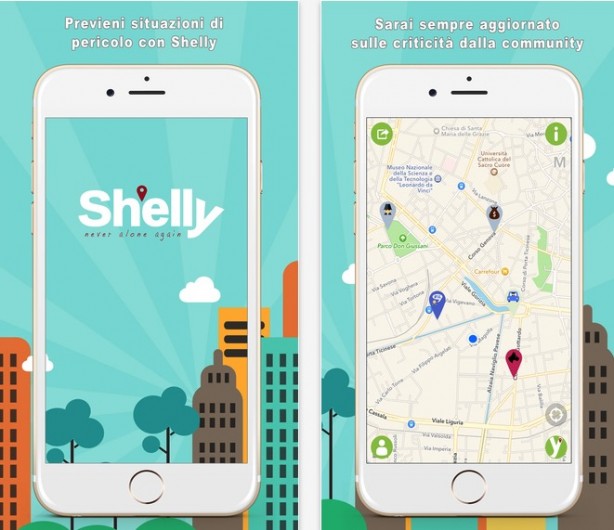 Con l’app Shelly non camminerai mai solo: arrivano gli avvertimenti nelle situazioni di pericolo