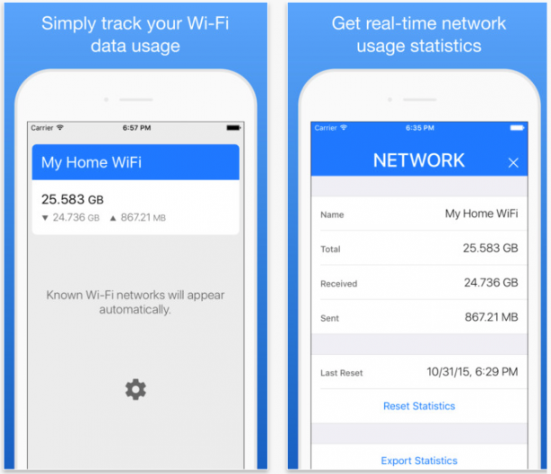 WifiMan from DataMan, tracciatura WiFi e statistiche in tempo reale