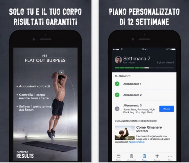 Runtastic Results, rimettiti in forma in sole 12 settimane