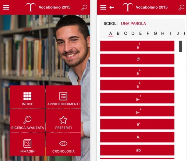 Vocabolario Treccani 2015 disponibile su App Store