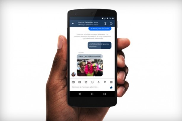 Facebook sta testando i messaggi che si “autodistruggono” in stile Snapchat