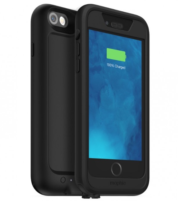 mophie presenta la prima cover impermeabile con batteria integrata