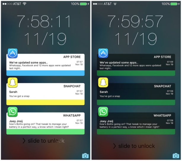 Notification Cards rende più intelligente il Centro Notifiche su iOS – Cydia
