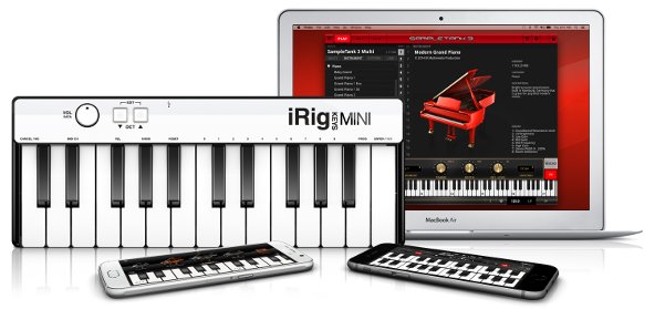 iRig Keys MINI: una piccola tastiera MIDI per i nostri device