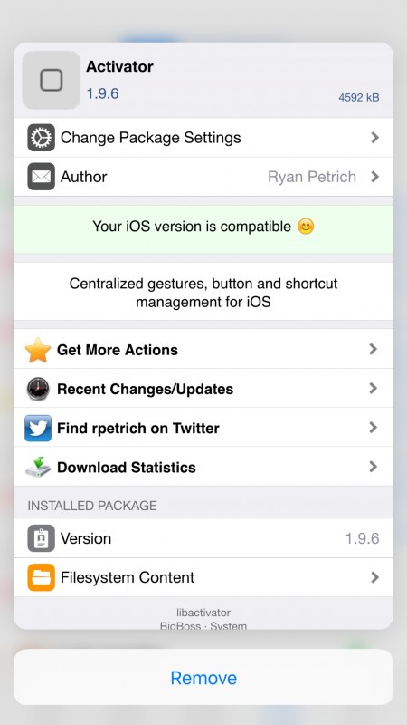 Tactful aggiunge il supporto al 3D Touch in Cydia