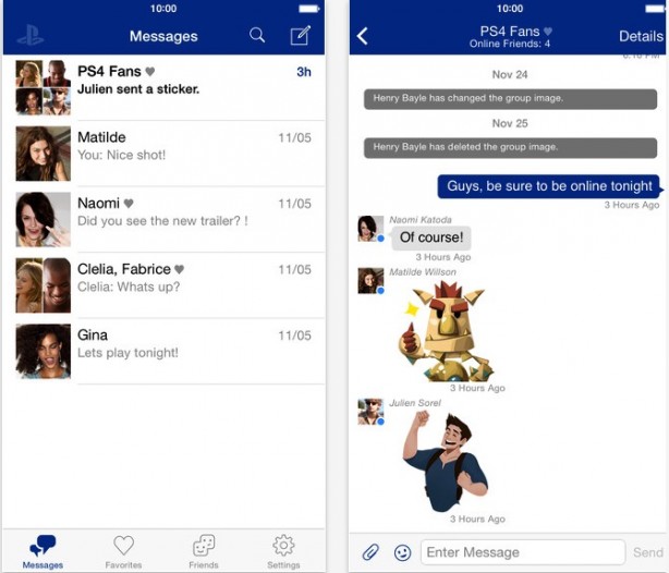 Sony lancia PlayStation Messages per chattare con i tuoi amici