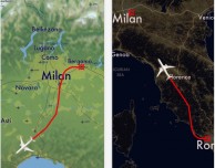 Moving Map, l’app che mostra la posizione dei tuoi voli