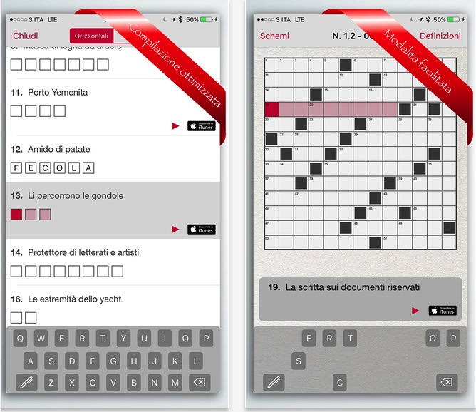 Enigmistica Cruciverba, il cruciverba che parla e suona iPhone Italia