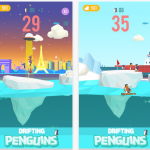 Salva i pinguini in Drifting Penguins di BulkyPix