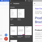 Documenti Google: arrivano i modelli su iOS e Android