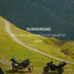 SunnyRoad, una nuova app meteo per chi viaggia