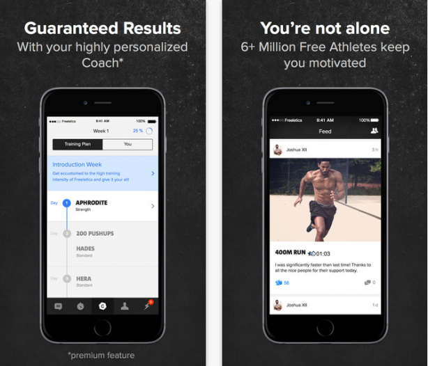 Freeletics, l’app per il workout sportivo su iOS ora anche in italiano