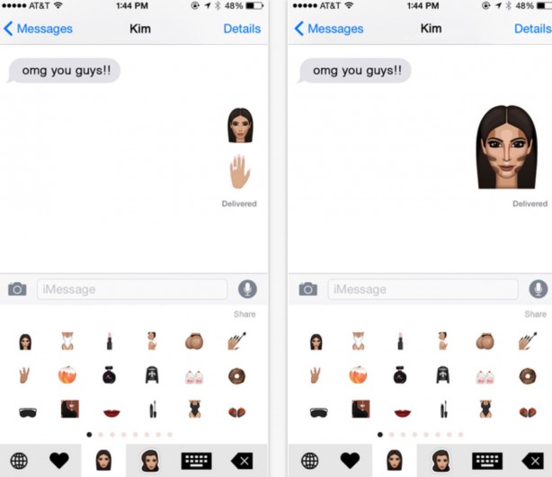 Kimoji, l’app per le emoji di Kim Kardashian che ha bloccato l’App Store!