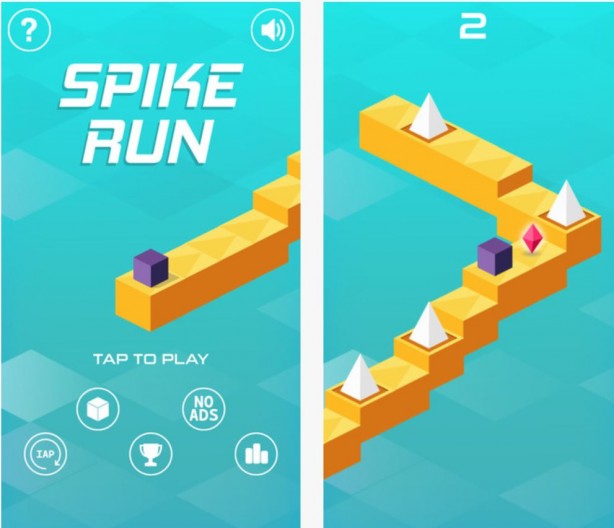 Spike Run: da Ketchapp un nuovo gioco per iOS