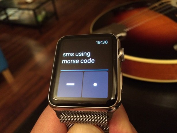 Patryk Laurent ha creato un’app che usa il codice Morse su Apple Watch