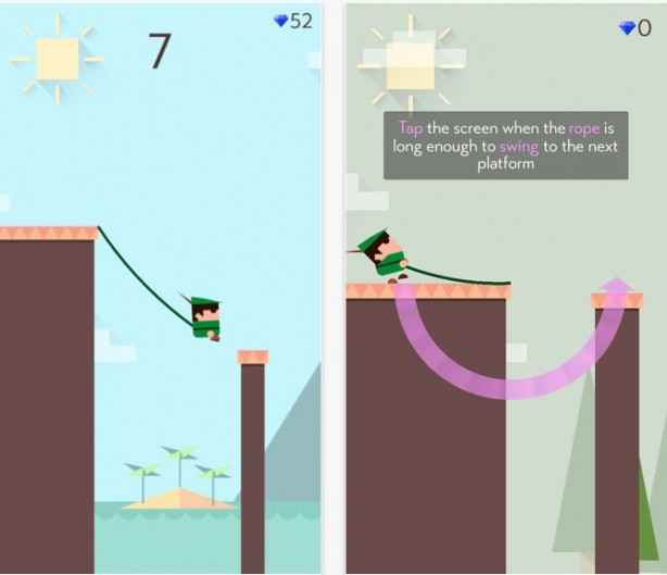 Swing: oscilla da una piattaforma all’altra in questo nuovo gioco gratuito