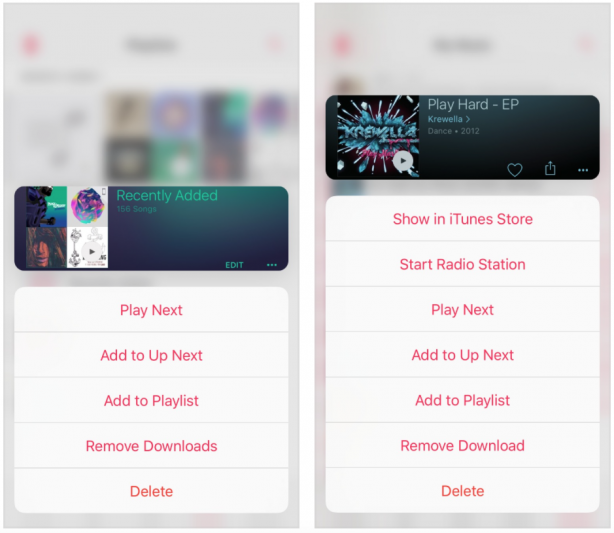 Migliora il supporto al 3D Touch in Musica con Cello – Cydia