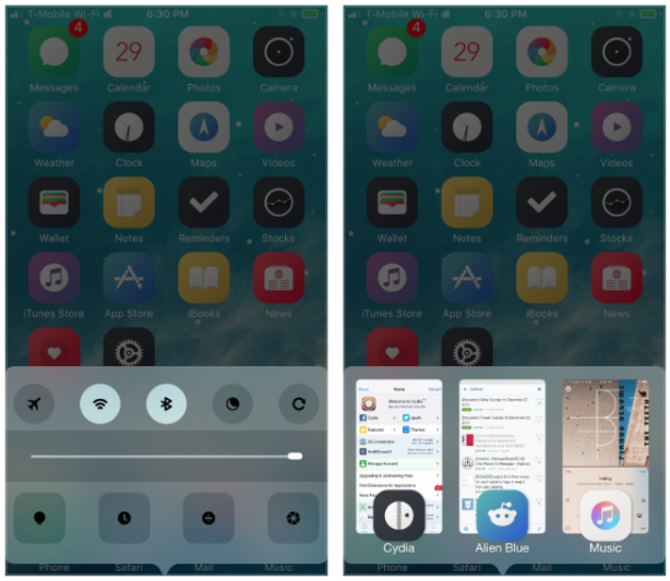 Eucnide, un tweak che ridisegna completamente il Centro di Controllo – Cydia