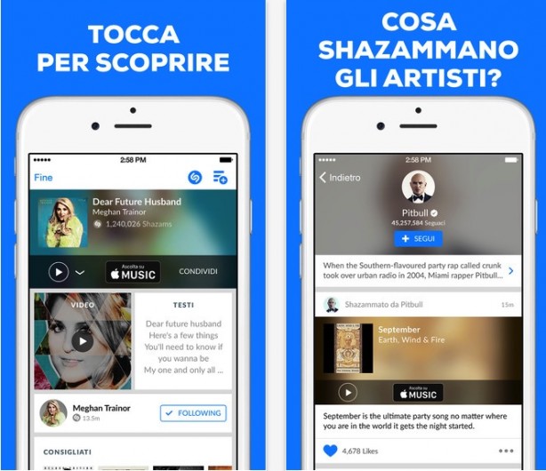 Shazam si aggiorna con l’integrazione a Spotify