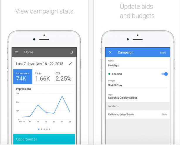 Google lancia l’app AdWords per iPhone