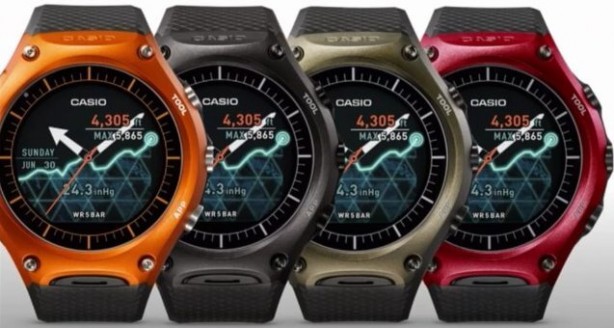 Casio WSD-F10, un interessante smartwatch Android Wear – CES 2016